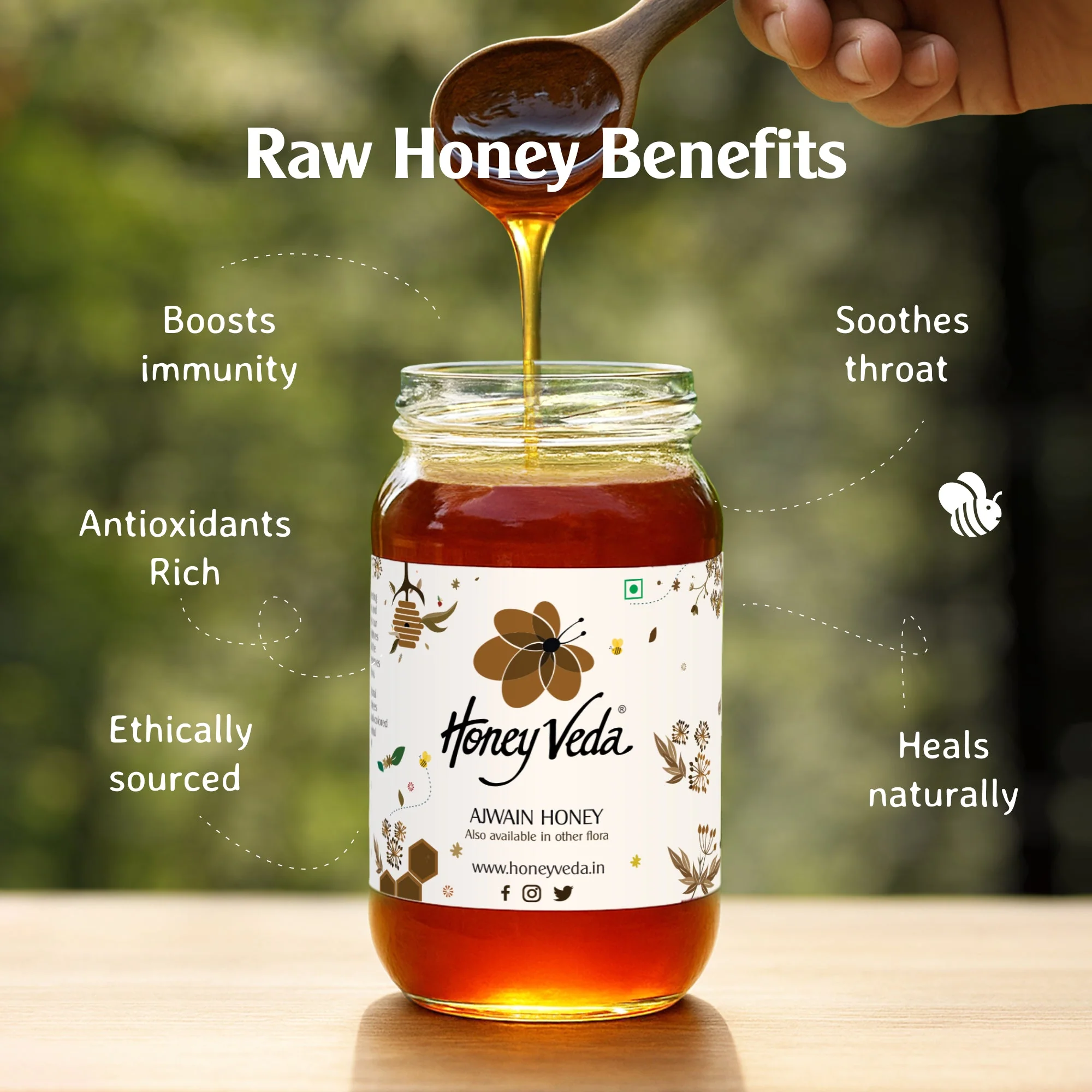 Ajwain Farm Honey - Image 3